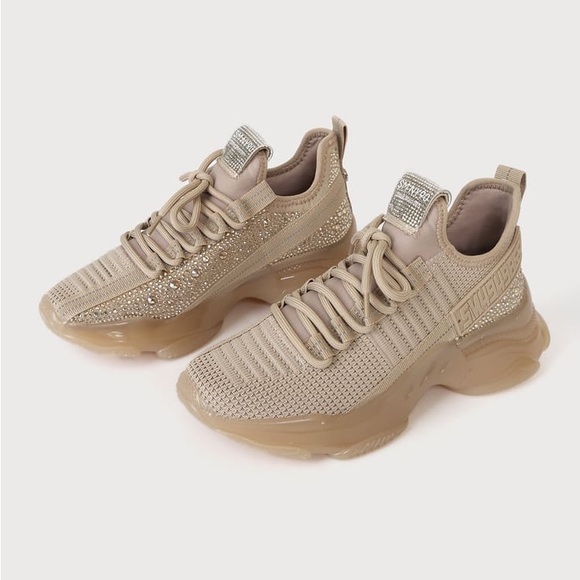 Steve Madden Shoes - Steve Madden Maxima Rhinestone Sneaker NEVER WORN